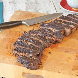 Coffee and Cocoa Rubbed Ribs Recipe Image